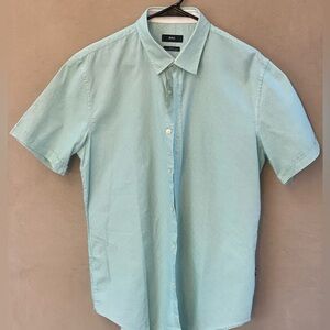 Hugo Boss Man’s SLIM-FIT SHIRT Short Sleeve Size L